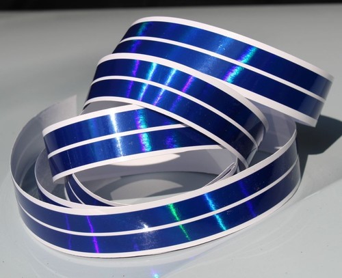 10mm chrom blau hologramm - 10mm,