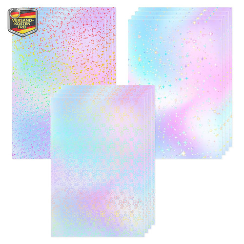 Hologrammfolie blatt - hologrammfolie, 12