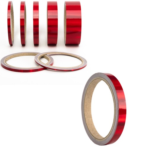 Hologram rot zierstreifen - rot,