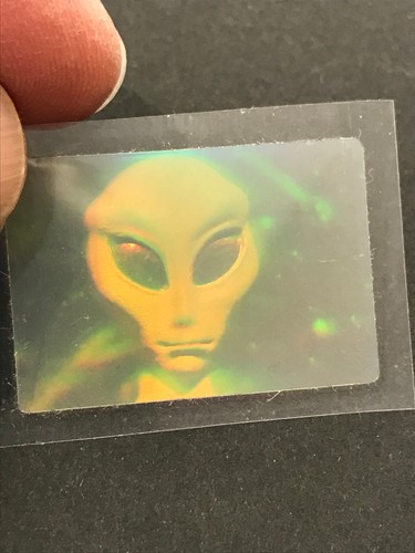 Hologramm als folie alien - als, folie,