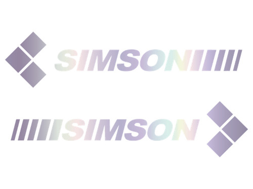 Set klebefolie tank simson - set:, "simson"