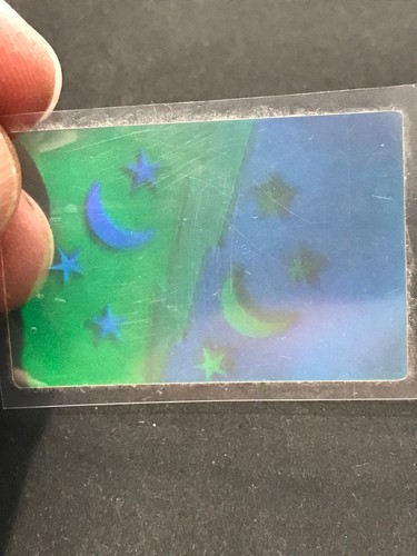 Hologramm als folie - 1, folie,
