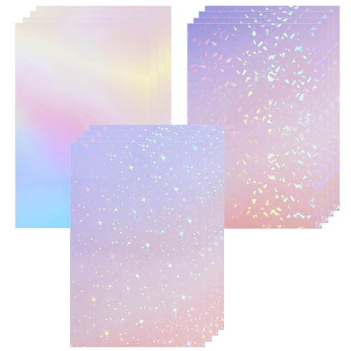 Hologrammfolie set blatt - hologrammfolie, a4