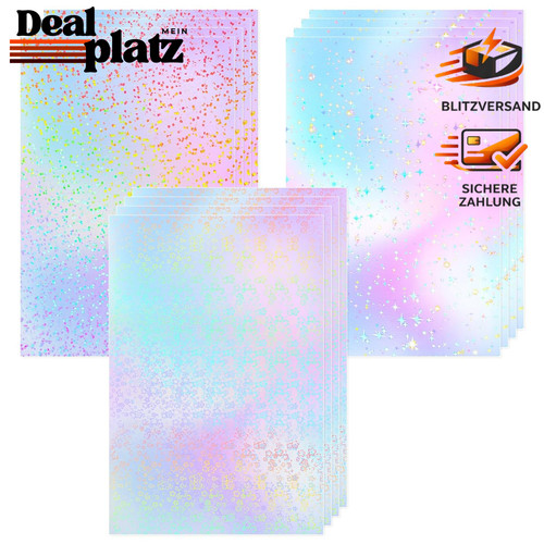 Hologrammfolie blatt - 12,